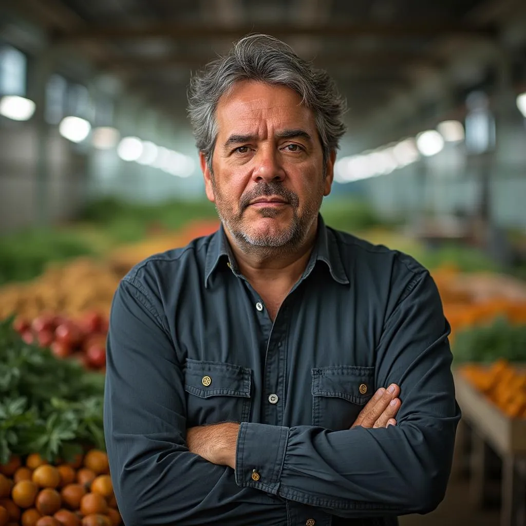 Retrato de Martín Giménez, Gerente de Calidad y Logística