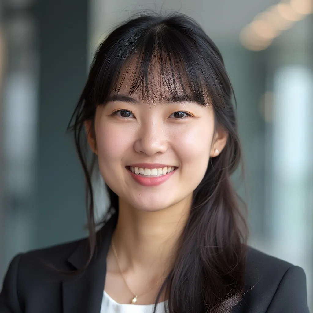Retrato de Aiko Tanaka, distribuidora japonesa